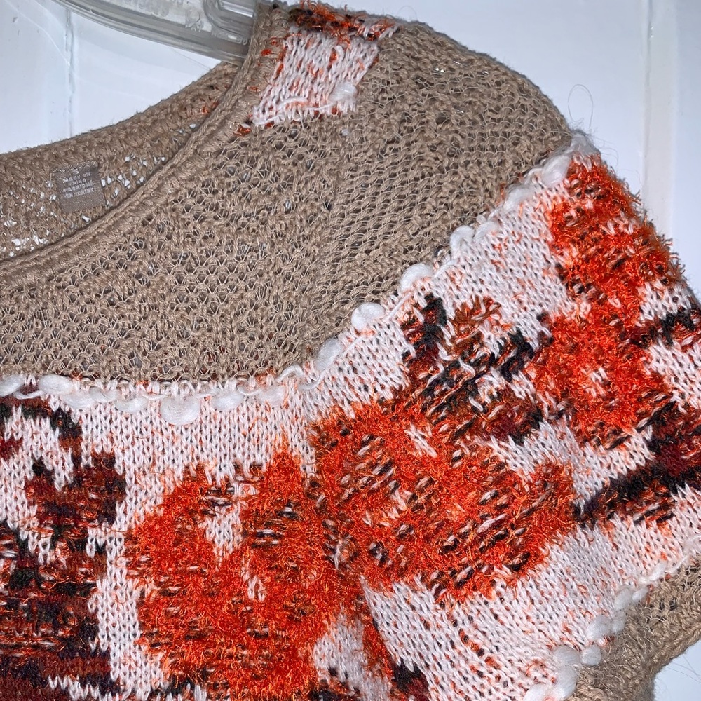 Anthropologie Banded Bouquets Tunic Sweater - Picture 6 of 16